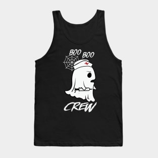 Boo Boo Crew Nurse Shirts Halloween Nurse Shirts for Women Tank Top